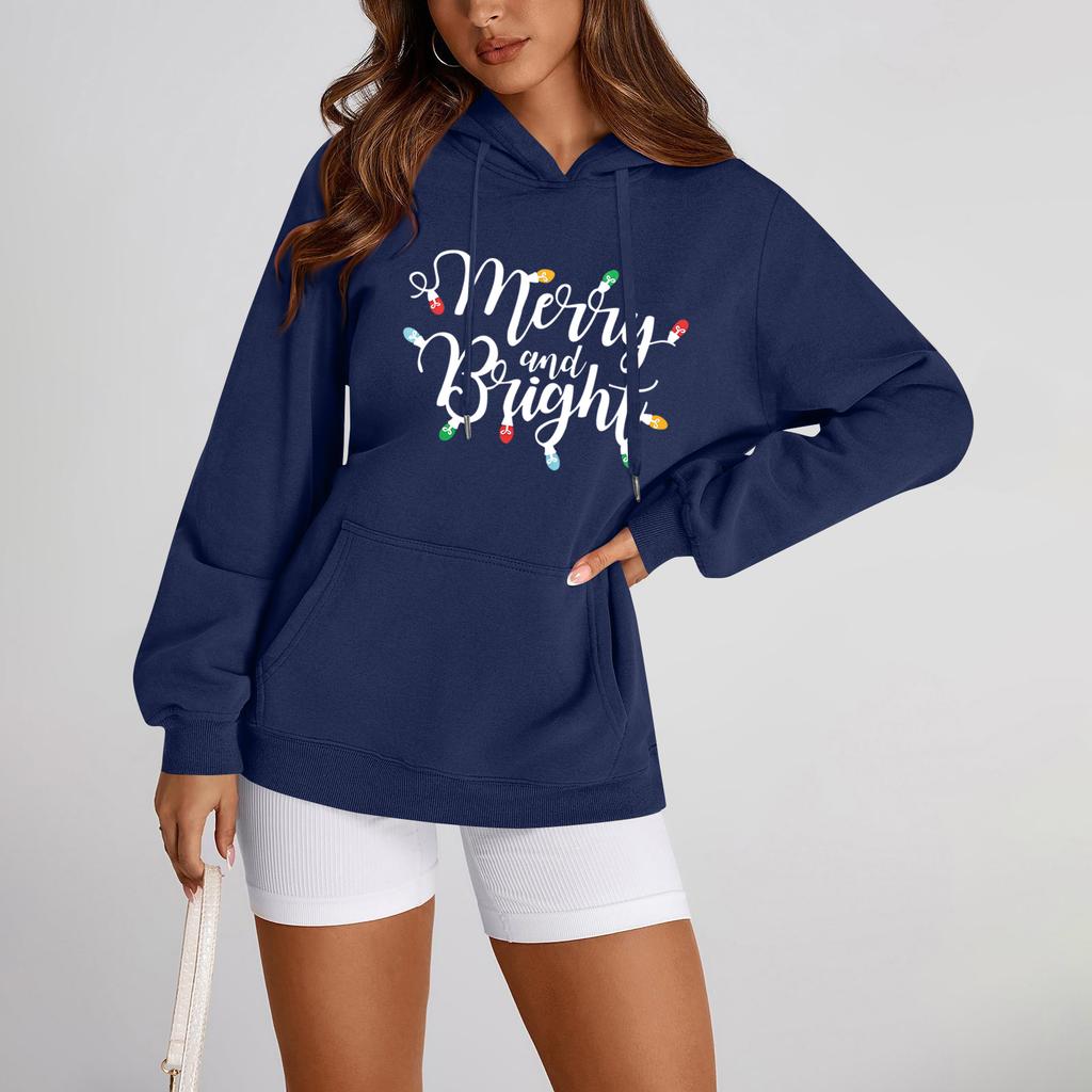 Women's Hoodies Letter Printed Sweatshirt Pullover
