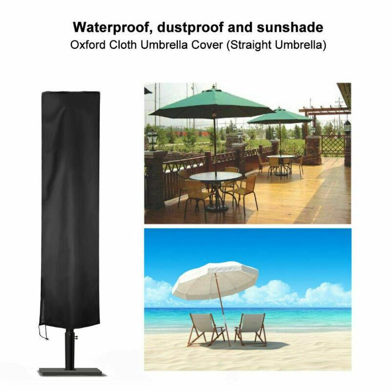 Modern Simple Design Sun Umbrella Cover 210d And 420d Polyester Weatherproof