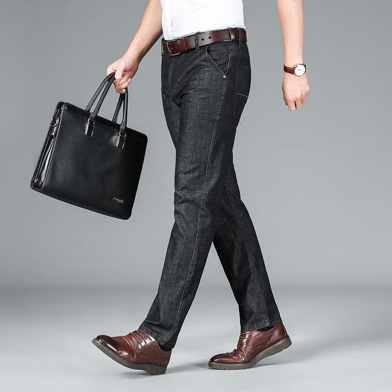 

Мужские джинсы Yiliteng из эластичного денима прямого кроя 42