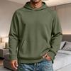 Men's Raglan Hoodie with Pocket - Long Sleeve Casual Pullover