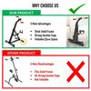 4 In 1 Household Foldable Fitness Bike Upper And Lower Limb Rehabilitation Bicycle Pedal Exerciser