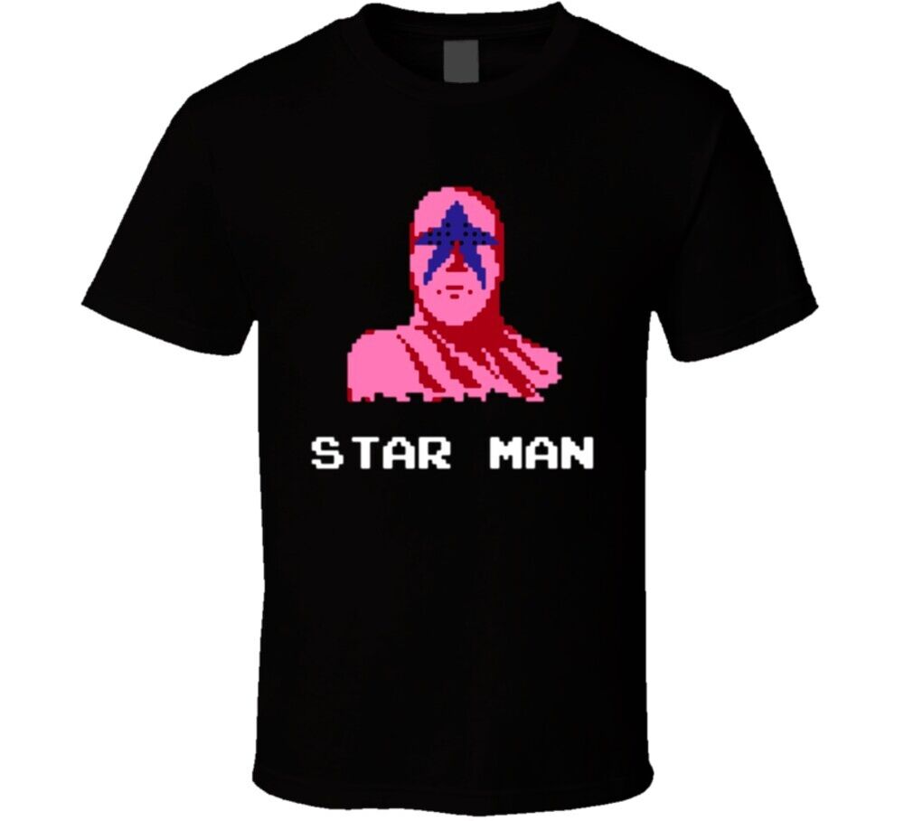Classic Nintendo Nes Pro Wrestling Starman Video Game 2 T Shirt Unisex T-Shirt L