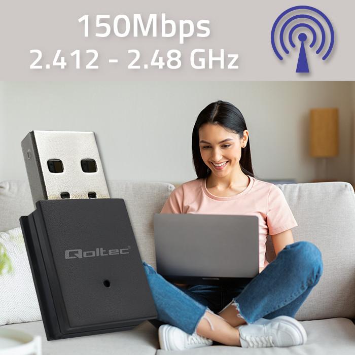 Qoltec Wall Charger 63W | 5-20V | 1.5-3A | USB Type C PD | USB QC 3.0 | Black