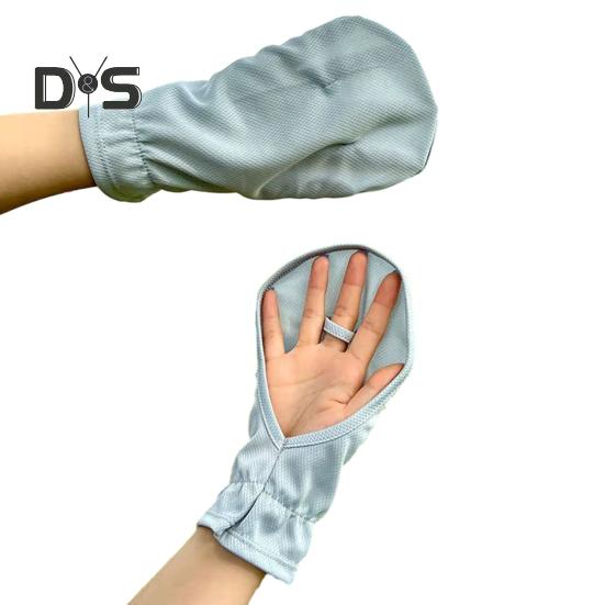 

Солнцезащитные перчатки, дышащие, охлаждающие, без пальцев, перчатки из ледяного шелка, уличные солнцезащитные перчатки для рук для женщин, мужчин, вождения, велоспорта