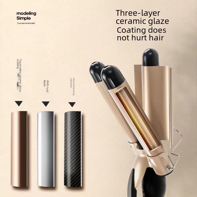 Wireless Automatic Curling Iron & Straightener Comb