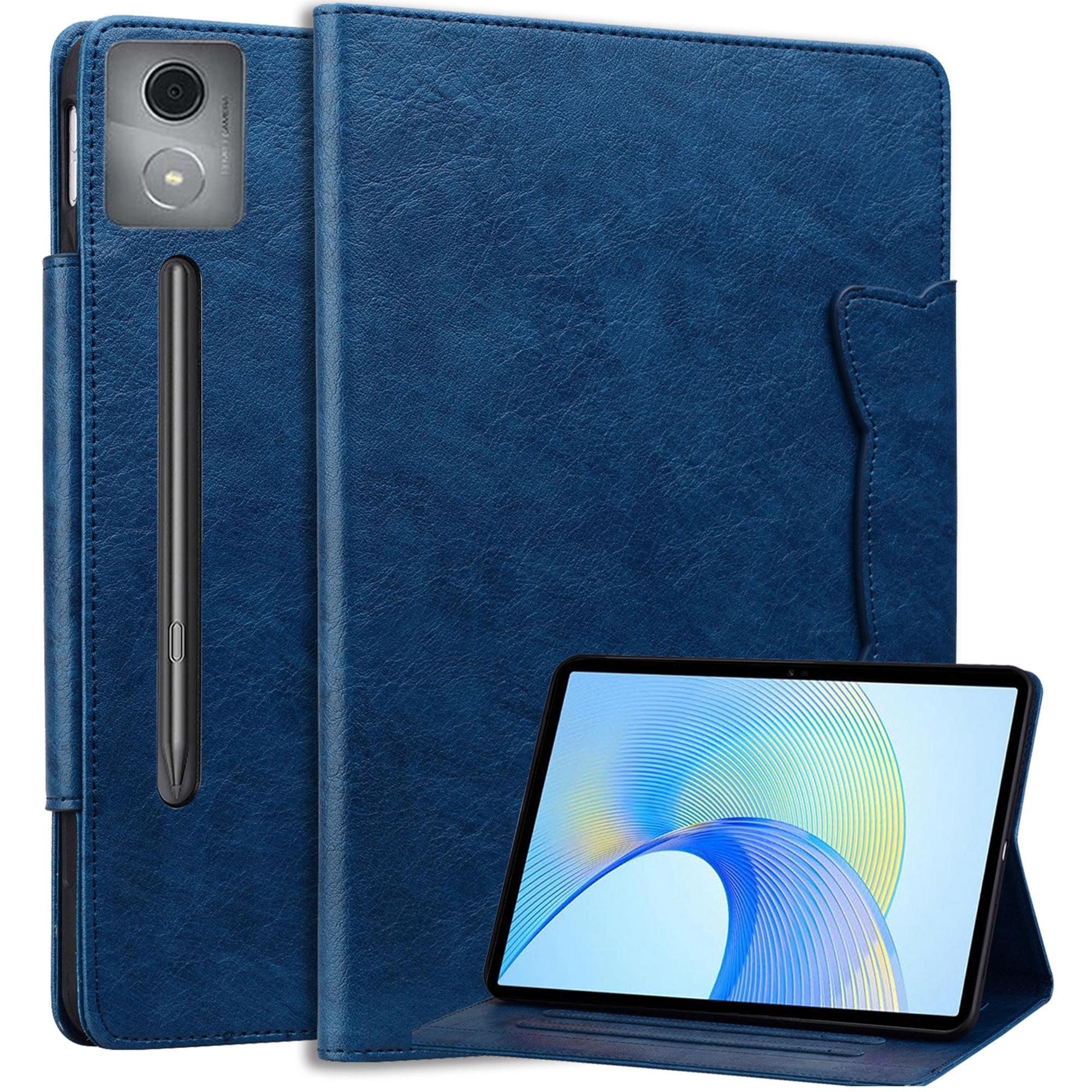 

Чохол для Lenovo Xiaoxin Pad Pro 12.7 дюйма із застібкою-котиком, шкіряна захисна обкладинка-підставка E
