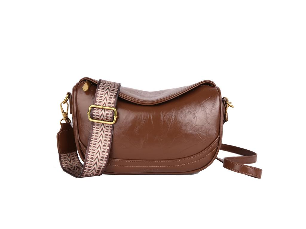 Niche Women's Retro Crossbody Dumpling Bag - 2025 Autumn/Winter Collection, Versatile High-End Shoulder Bag.