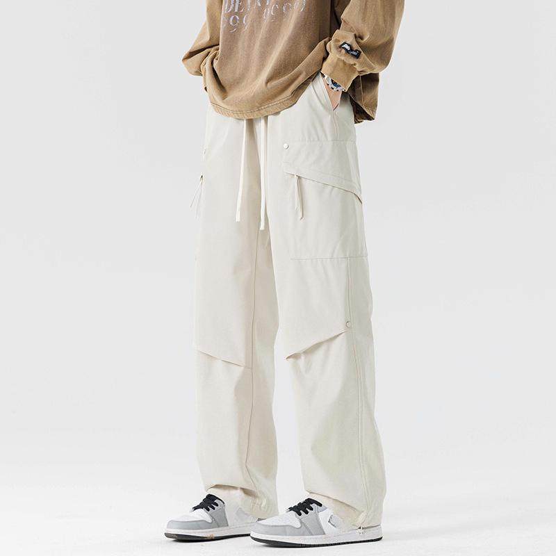 

Новые брюки Модный бренд Завязанные щиколотки Повседневные брюки Мужские Американский Хай-стрит Большой размер Свободные брюки 4XL