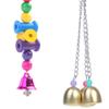 5/6pcs Parrot Bird Toy Set Hanging Cage Swing Rainbow Bridge Toy Bird Supplies