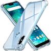 Silicone Case for Xiaomi Mi A2 Lite - Redmi 6 Pro - Shockproof Anti-Scratch Slim Transparent Bumper