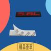 Premium 3.8L 3.8 L for Universal car Engine Hood Fender trunk Tail Rear Bonnet Nameplate Decal Emblem Badge Sticker
