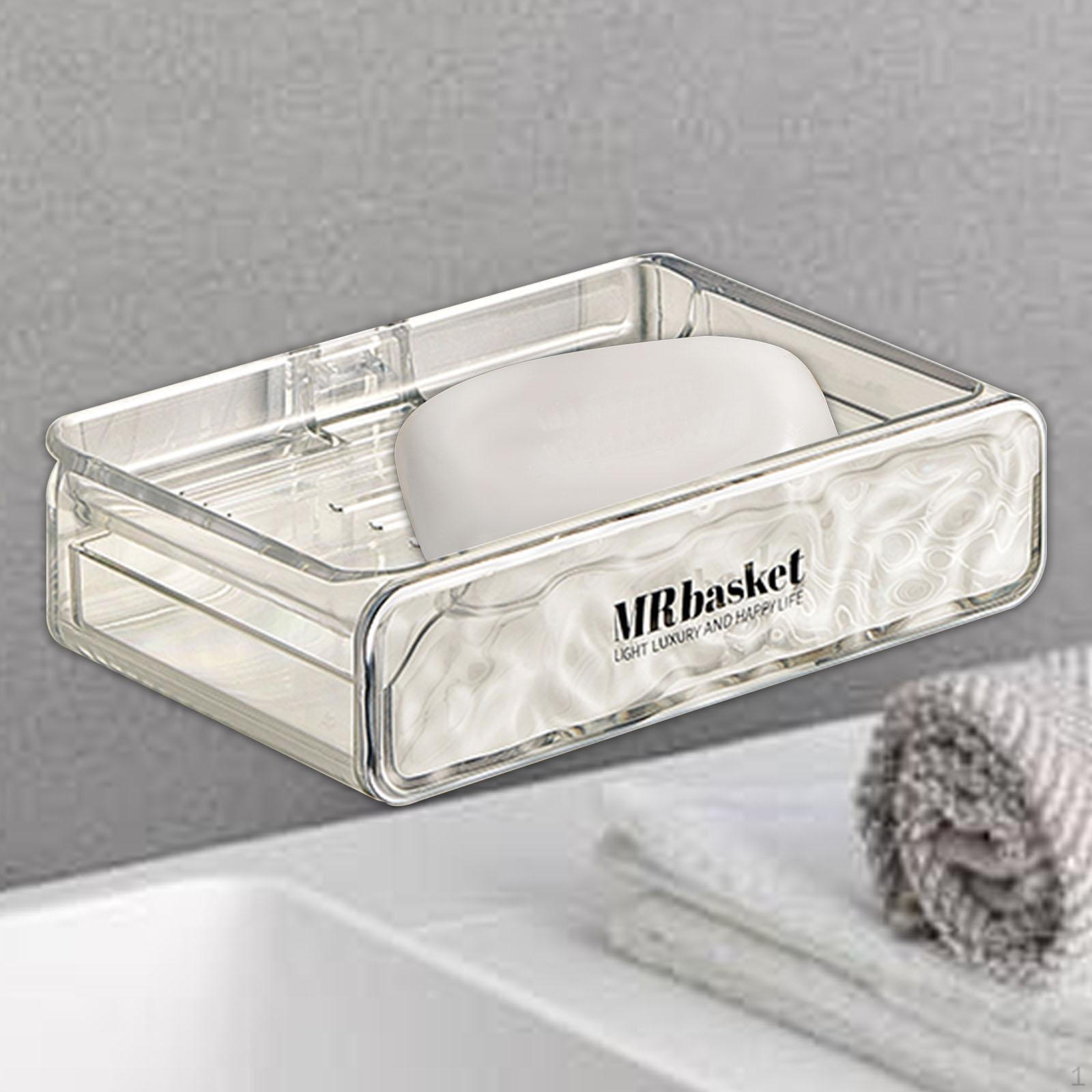 

Предметы ванной комнаты Мыльница Дренажный поддон Настенный Single Layer