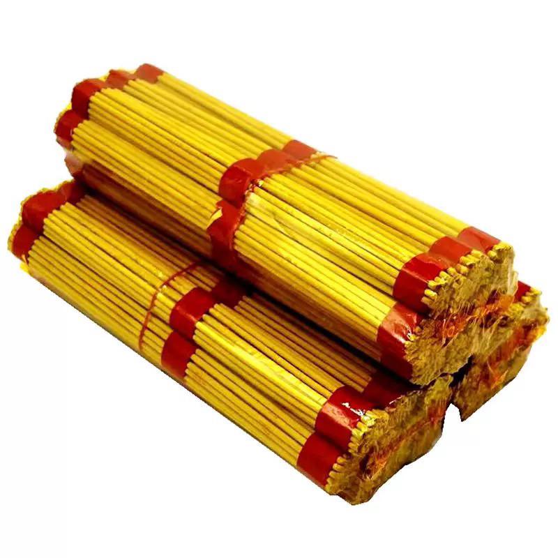 Grass Scent Ancestor Worship Set: Yellow Paper & Incense for Tomb Sweeping and Offerings. 10mm