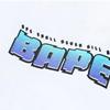 A BATHING APE T-Shirts Unisex Crew Neck Moderate 1G80-111-022