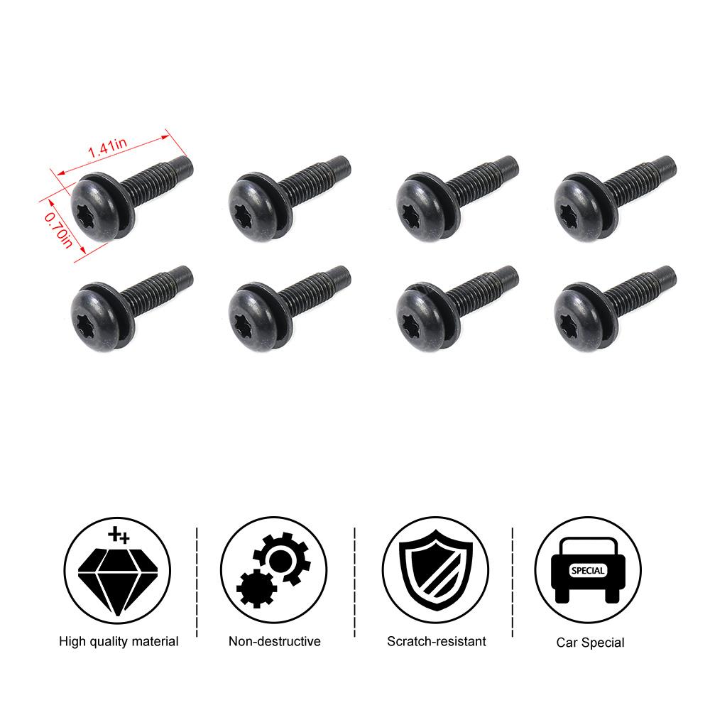 BAWA 8pcs Car Roof Fixing Screw For Ford Bronco 2021 2022 2023 2024 Interior Parts Accessories