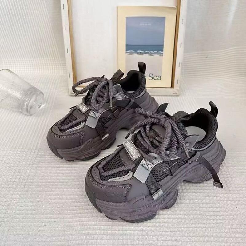 High On Platform Shoes for Women Spring Autumn Y2k Fashion Quality Designer Sneakers Luxury Comfortable 39 Casual Woman Footwear