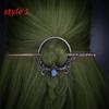 Vintage Metal Chopsticks Nordic Style Headdress Gothic Punk Hair Sticks Girls Hair Accessories for Women