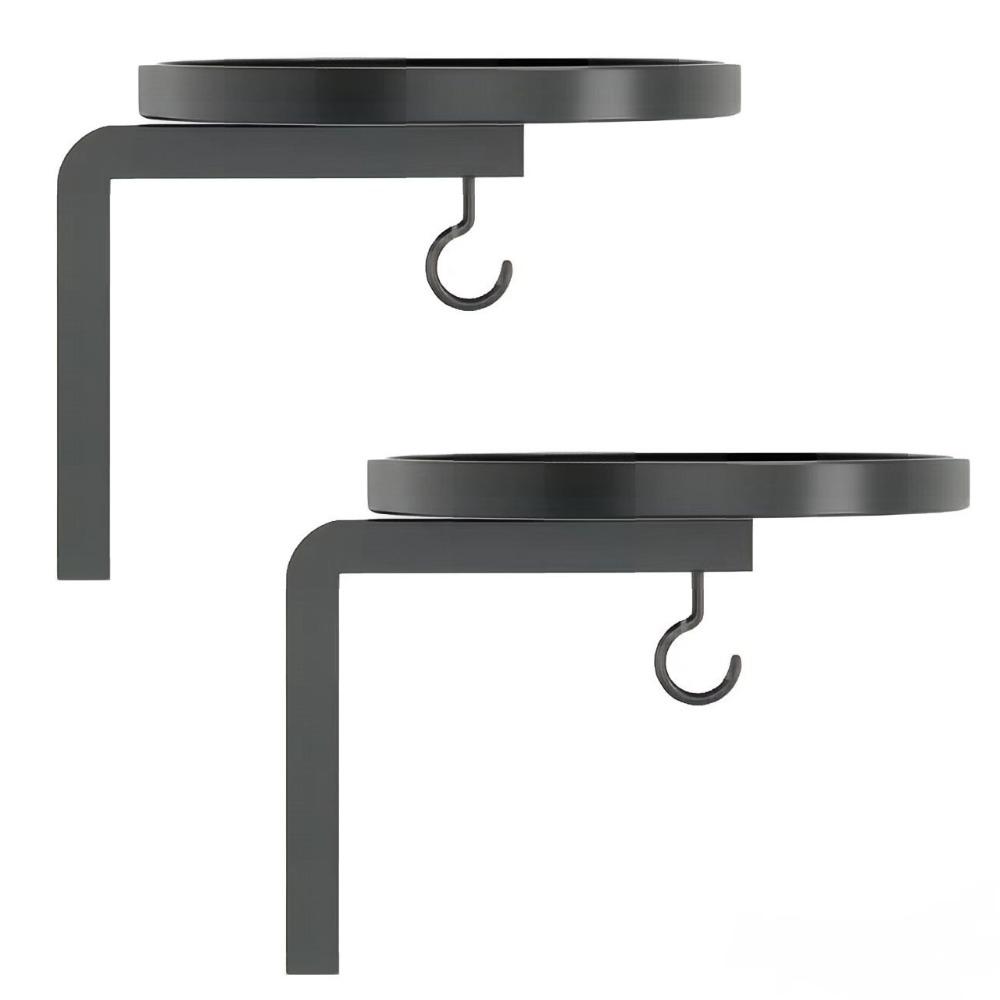 Wall Mounted Floating Flower Display Stand Metal Wall Plant Stand Plant Hangers  Indoor Outdoor