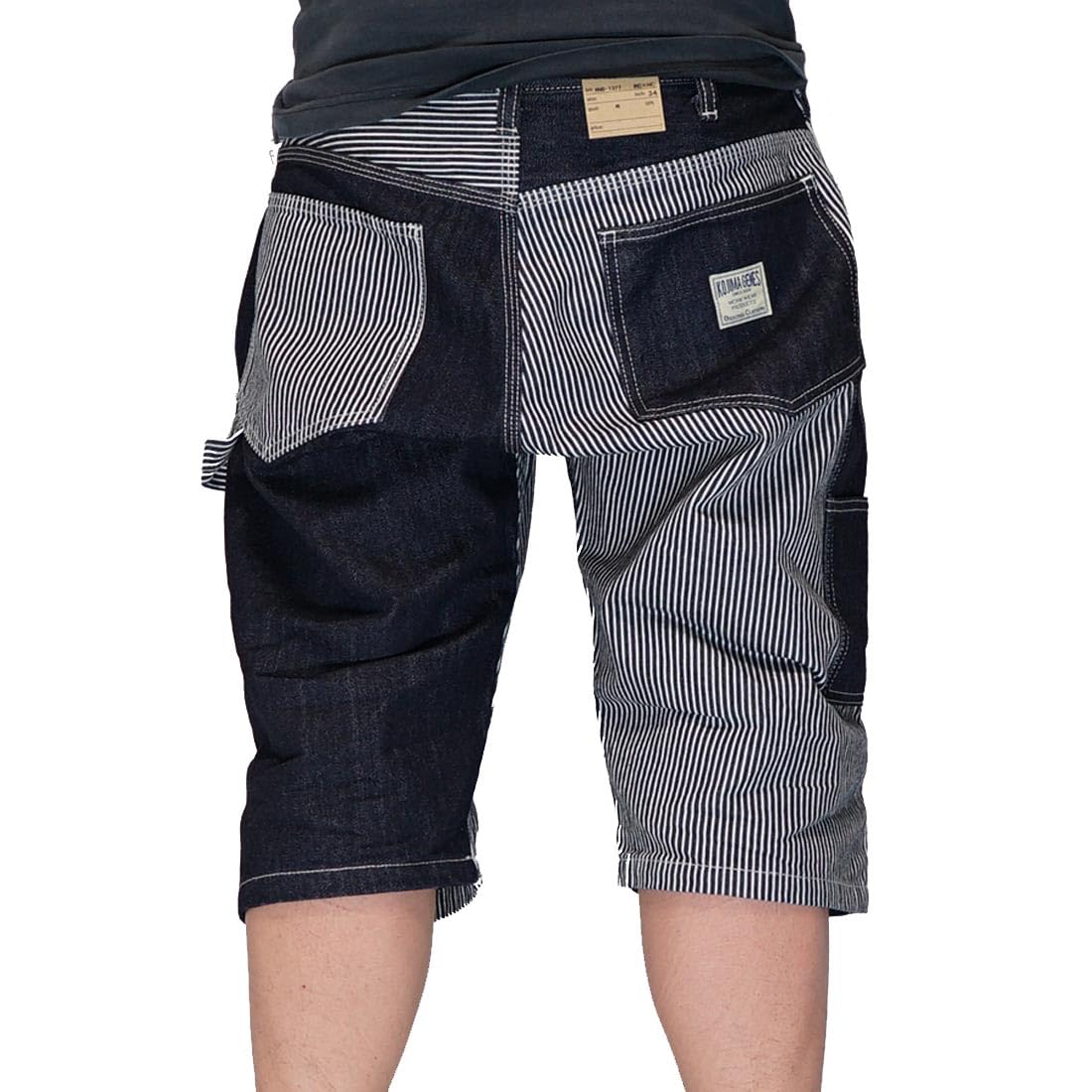 

Kojima Jeans KOJIMA GENES Work Painter One Made in Indigo Shorts, Multi-Combo, Pants, Pants, Jeans, Denim, Wash, Japan, RNB-1377, Hickory-34