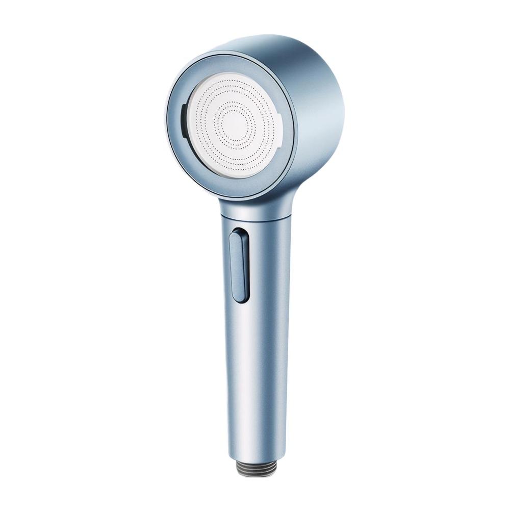 

Насадка для душа с защитой от накипи, Усиленная, Под давлением, Перекидная, Аксессуары для ванной комнаты синий