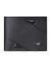 Men's Slim Leather Bi-Fold Wallet with Multi-Card Slots & Coin Pocket