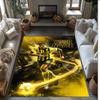 Jude Bellingham Printed Crystal Velvet Rug Non‑Slip Crystal Velvet Carpet For Sofa Bedroom Indoor Home Decoration