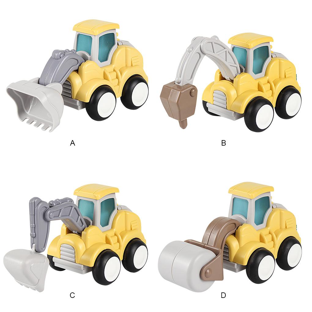 Engineering Vehicles Toy Friction Powered Cars Model Kindergarten Learning Educational Play Machine Boys Baby Gift Indoor