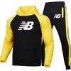 Mens Fashion Hoodie Sweatpants Set Casual Sportswear Long Sleeve Hooded Tracksuit