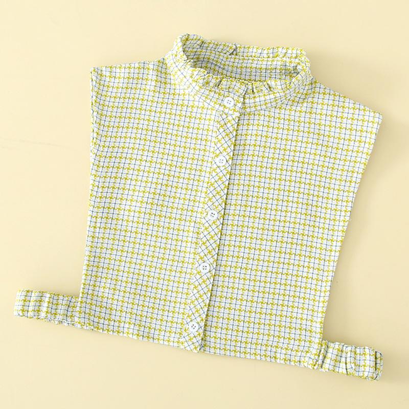 

Хлопковый воротник-подделка Женская универсальная рубашка с воротником-подделкой Теплая внутренняя рубашка с воротником-подделкой Декоративный воротник свитера