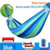 Thickened Canvas Camping Hammock: Anti-Roll, Single/Double Swing Chair for Outdoor Use