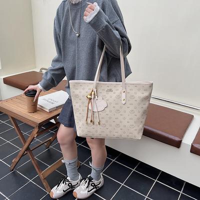 Tasche mit großem Fassungsvermögen Damen Sommer vielseitig 2025 neu lässig schlichte Schultertasche beliebt Pendler Tragetasche dieses Jahr