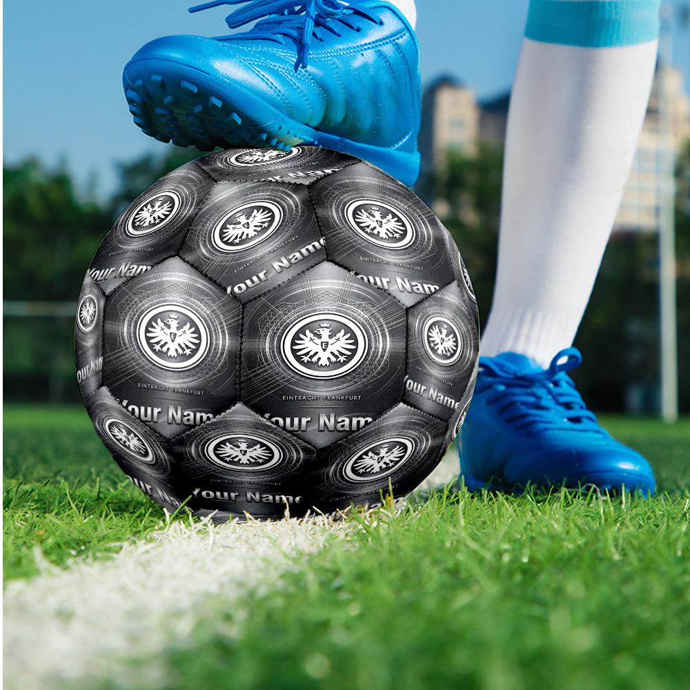 Eintracht Frankfurt Fashion Size 5 Football Wearproof Non‑Slip Soccer Ball For Sports Training Entertainment Use