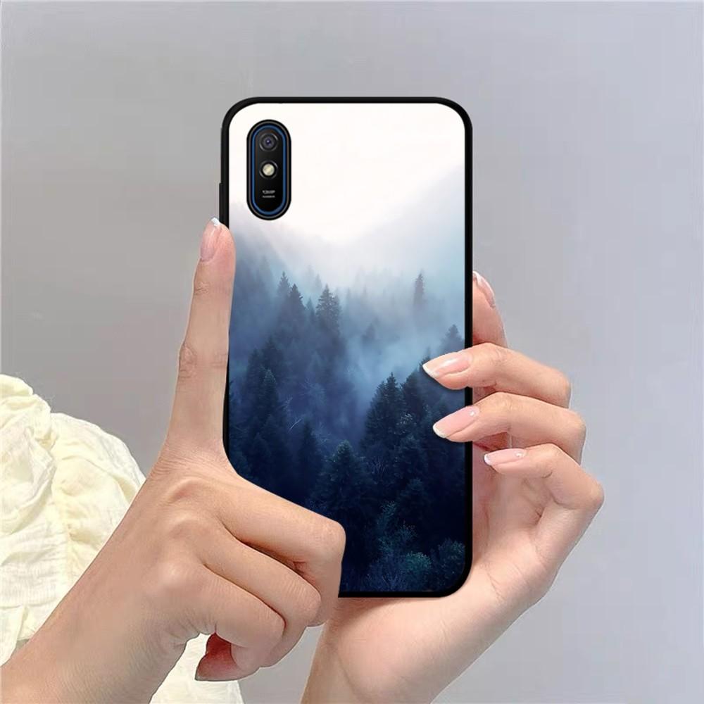 Forest Landscape Phone Case For Redmi 5 6 7 8 9 10 Plus Pro 6 7 8 9 A GO K20 K30 K40 Pro Plus F3 Fundas