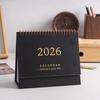 2026 Calendar Simple Memo Book Monthly Daily Planner Scheduler Time Management Home Office Desktop Decoration Standing Calendar