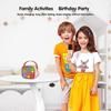 Karaoke Machine for Kids, Portable with Wireless Microphone, Birthday Gift Toy for 4-8 Years and Up