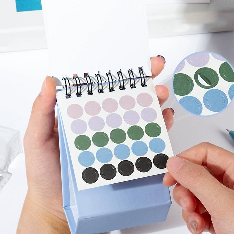 WTEMPO 2026 DIY Printed Calendars Home/Office/Classroom Desktop Decoration Multi Functional Memo Plan Schedule Self Discipline Check In Calendars