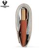 Humerpaul The First Layer of Cowhide Wallet Card Case Compact Exquisite Solid Color Casual Small Bag Portable