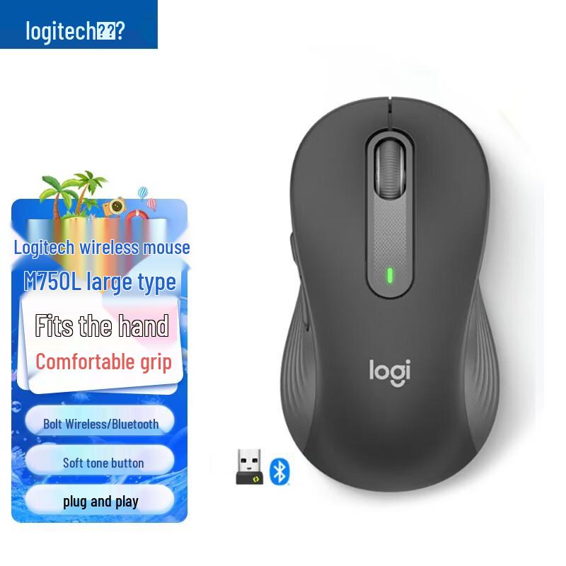 Logitech M750L Wireless Silent Smart Mouse