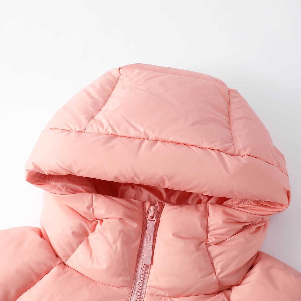 Puma Hooded Ultra Down Puffer Jacket Warm Comfortable Lightweight Breathable Down Jacket Women Jacket Peach-Pink 678342-63