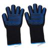2PCS Silicone Glove Long Sleeve LSize 500 Celsius  Antislip Flame Retardant for BBQ Microwave Ovens Smelting Factory