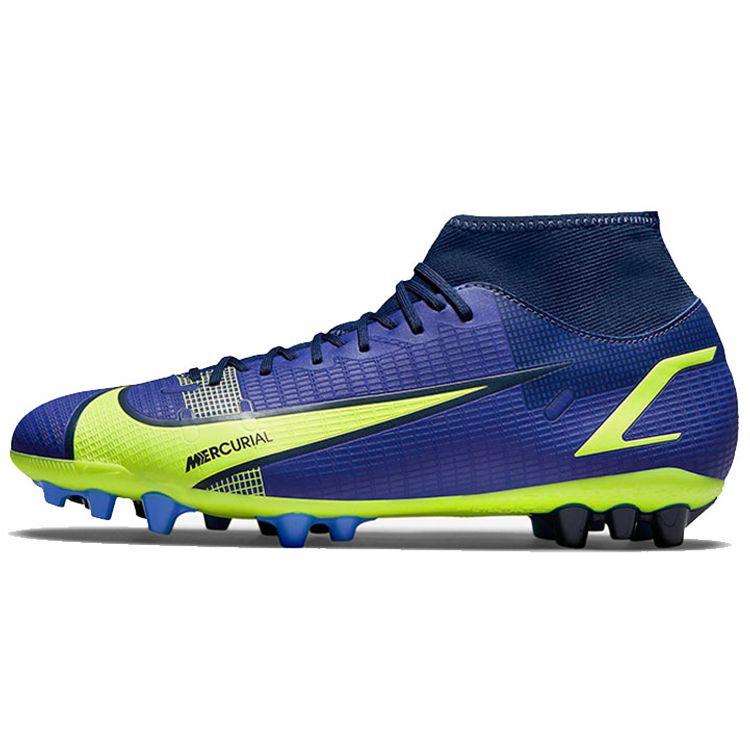 Nike Mercurial Superfly 8 Academy AG Soccer Shoes Men sneaker Blue CV0842-474