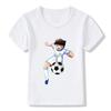 Anime Captain Tsubasa Le Petit Footballer Print Cartoon T-shirts Summer Kids T shirt Girls Boys Clothes Children Tops,HKP2309