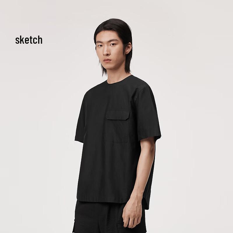 CROQUIS Men s Short Sleeve Pullover Shirt S