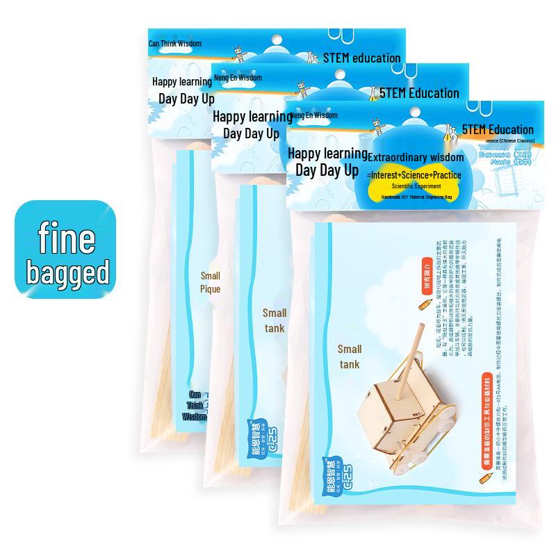 DIY Creative Electric Tank Kit for Primary School Science Projects and Children s Gifts