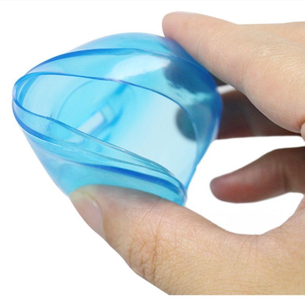 Clear Silicone Barber Blue Color Hair Dye Shield Ear Cover Noise Protector Salon Accessories