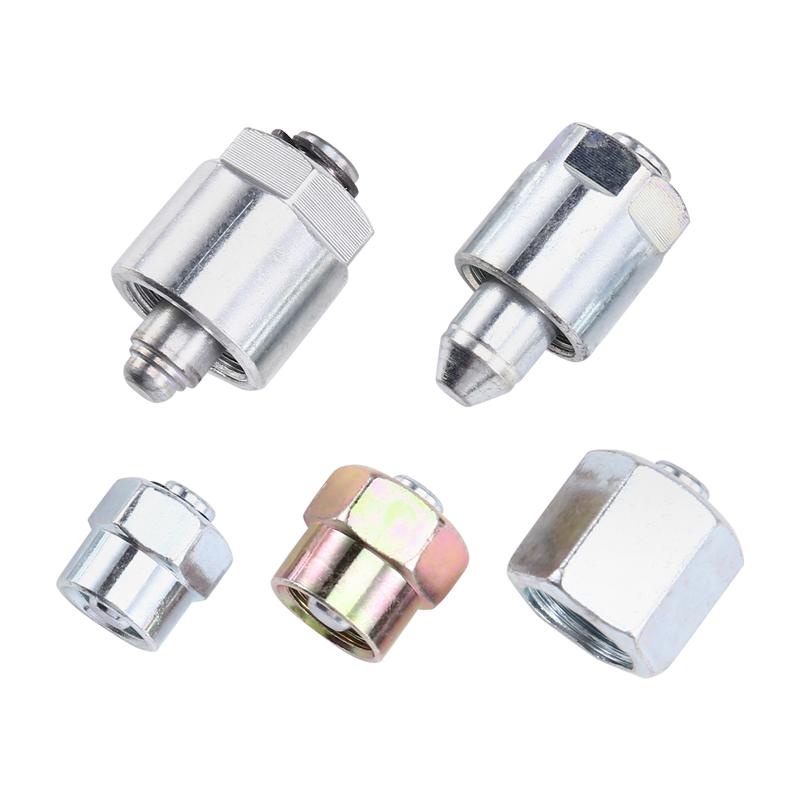 For Cummins Duramax 10810 Compatible Diesel Common Rail Fuel Injector Block-Off Caps Kit Rail Caps серебряный