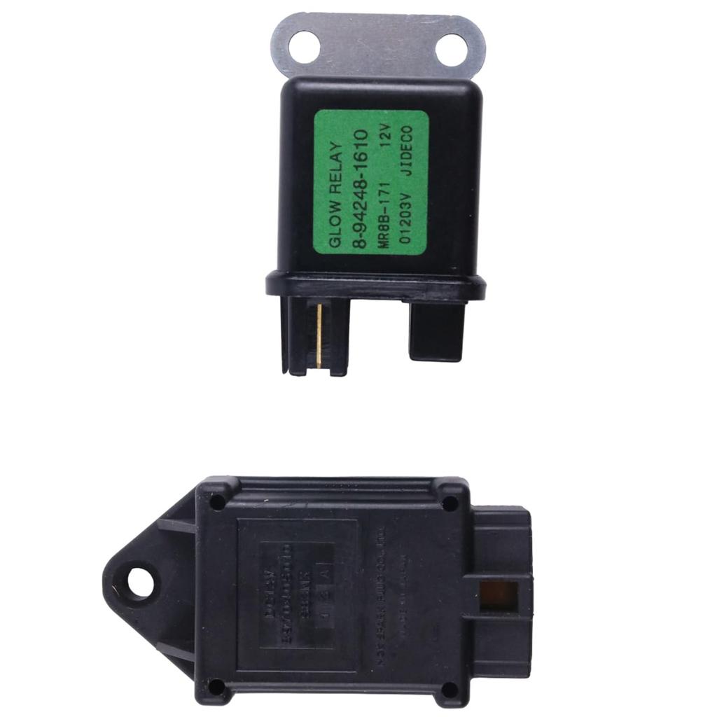 JZGRDN Glow Plug Relay & Controller Kit for 16415-65600 16415-65660 16415-65662 Kubota D902 D905 L3710
