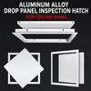 Aluminum Alloy Access Door Removable Ceiling Panel Rust Resistant Access Panel