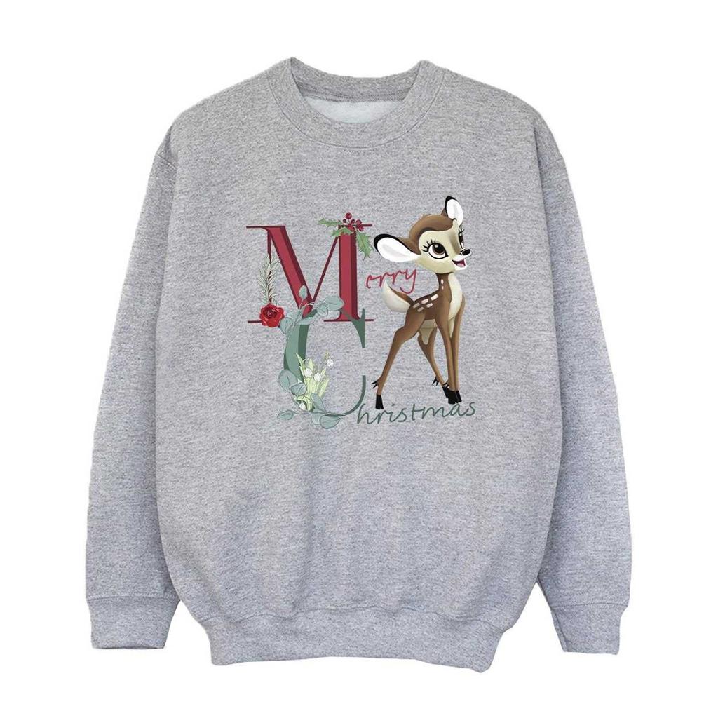Bambi Girls Merry Christmas Sweatshirt