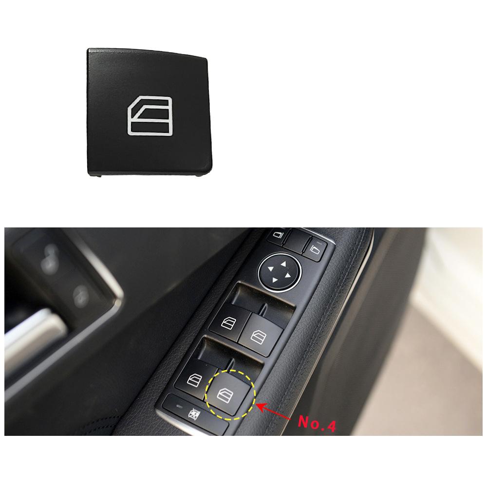 For Mercedes Benz A B C E GLA GLK Class W176 W246 W204 W212 W207 W156 X204  Car Window Switch Button Cover Cap 2049058202